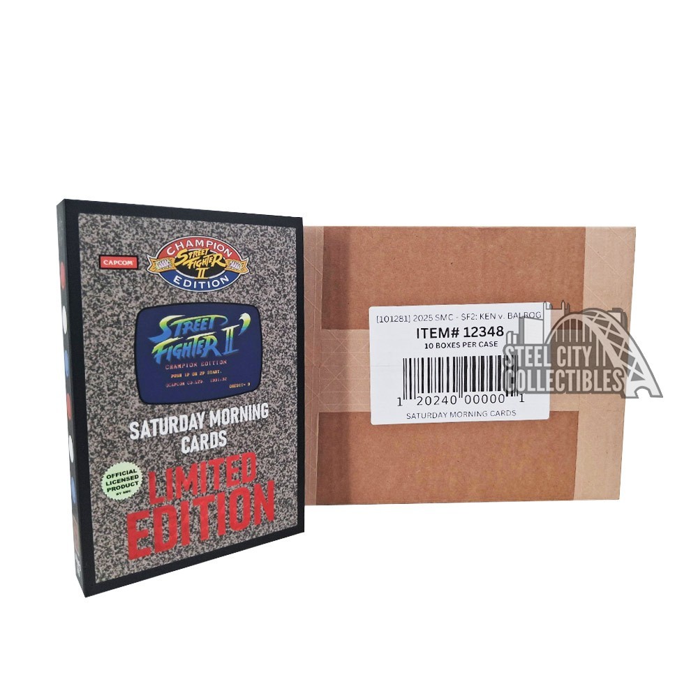 超希少 8種 セット ストリートファイター  ミニ カード バルログ ケン Saturday Morning Cards Street Fighter 2 Volume 3 Ken vs Balrog