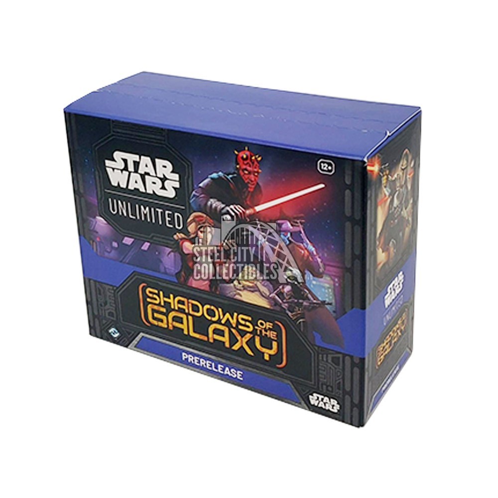 Star Wars Unlimited Shadows of the Galaxy PreRelease Kit Steel City Collectibles