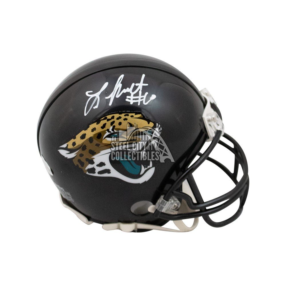 Laviska Shenault Autographed Jacksonville Jaguars Mini Football Helmet