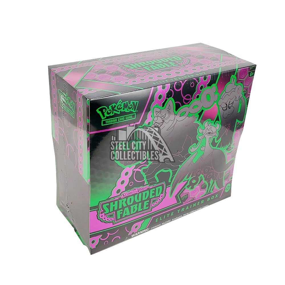 Pokemon Shrouded Fable Elite Trainer Box Pokemon TCG: Scarlet & Violet  Shrouded Fable Elite Trainer Box - Includes 9 Booster Packs, Promo Card &  More Scarlet Violet Shrouded Fable