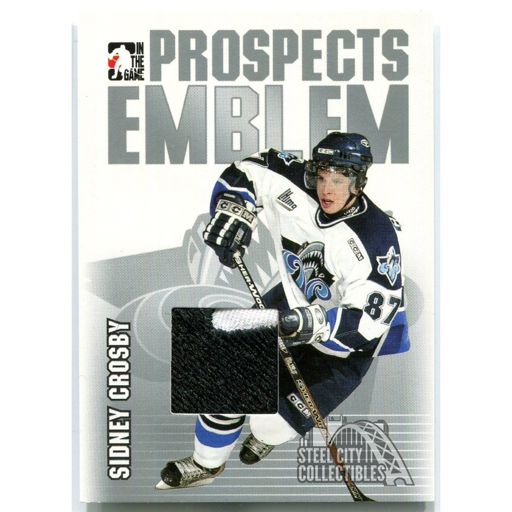 sidney crosby game worn jersey