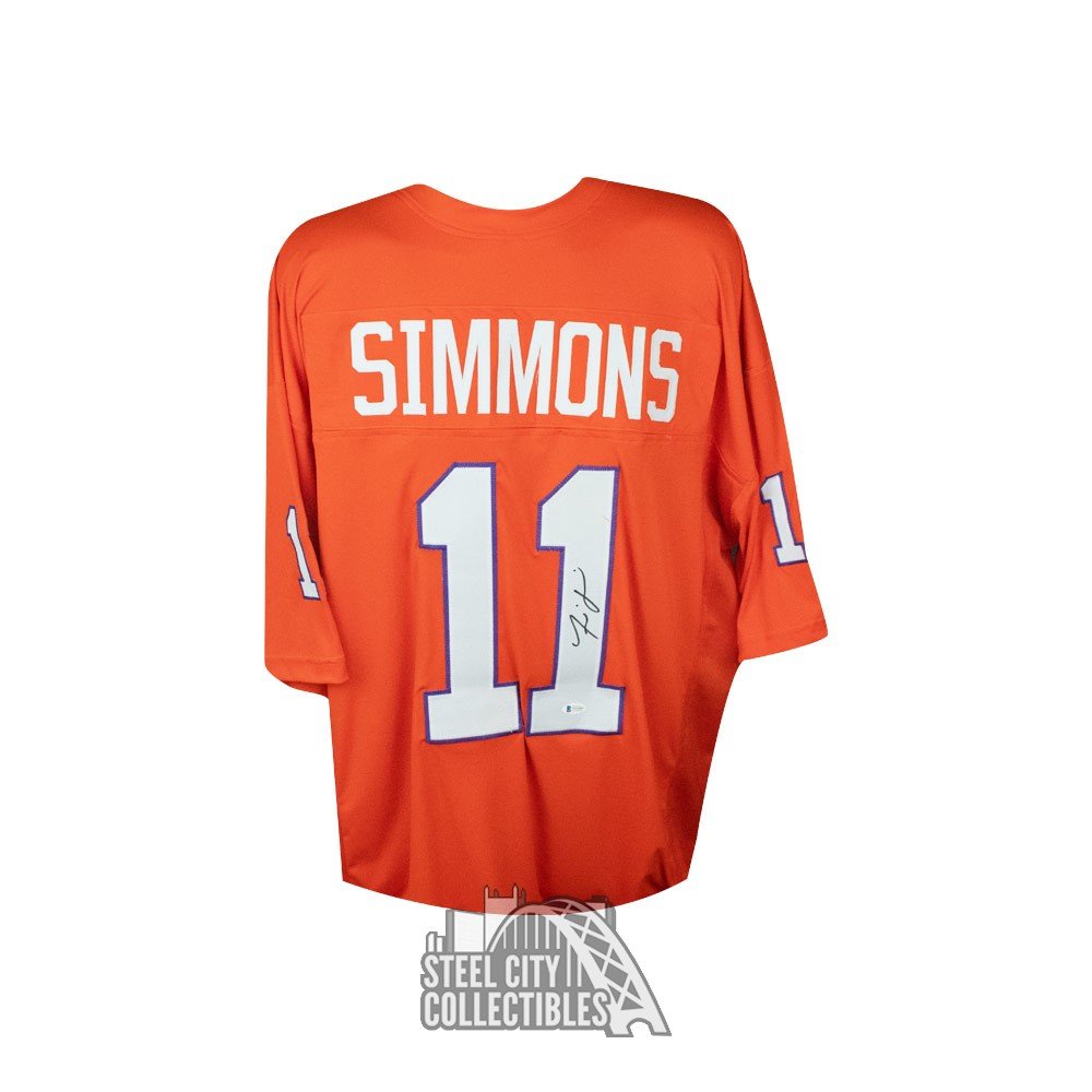 custom clemson jersey