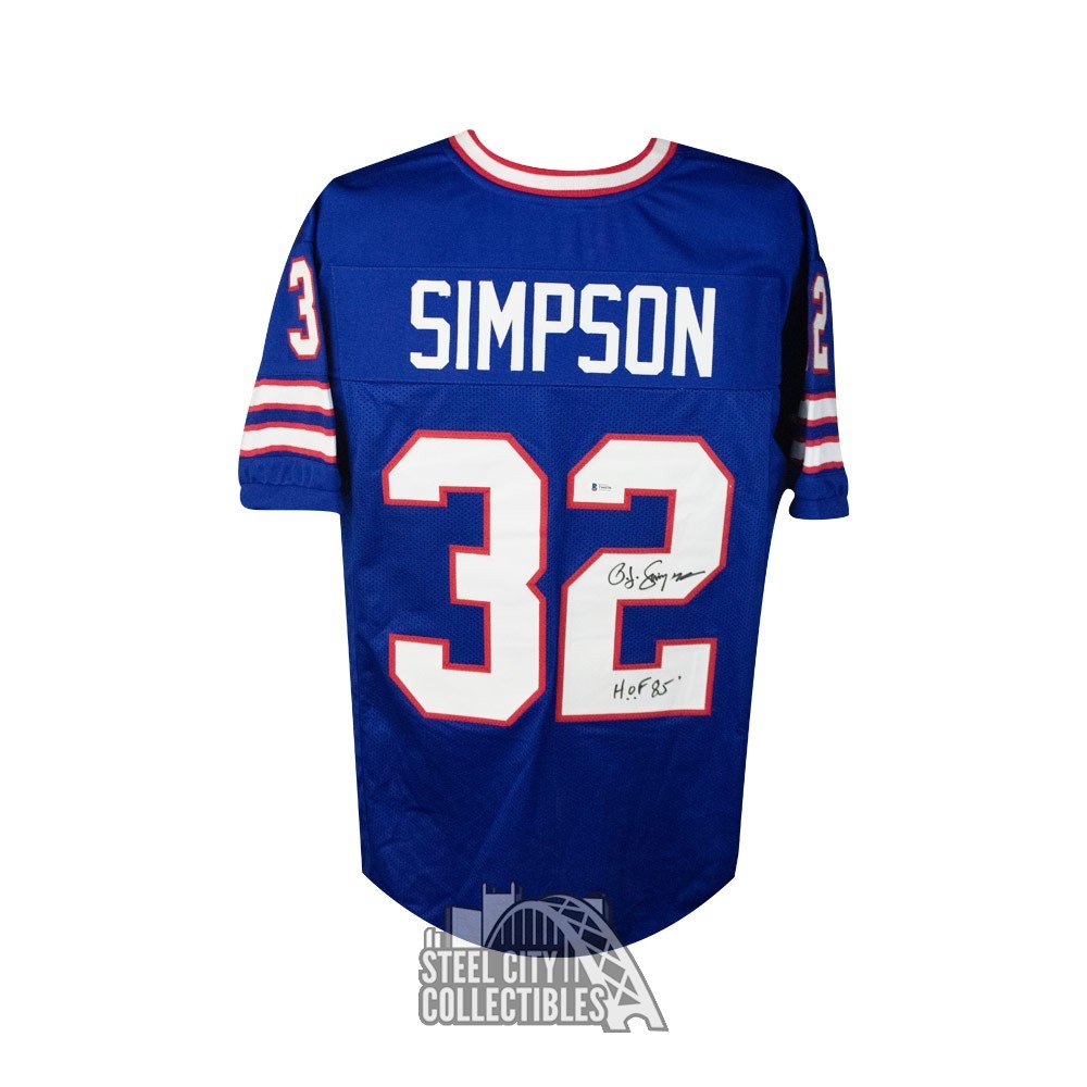 oj simpson jersey number