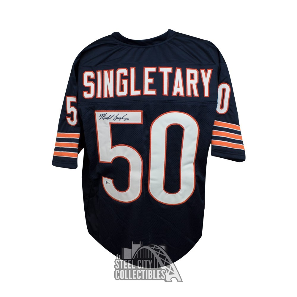 mike singletary autographed jersey