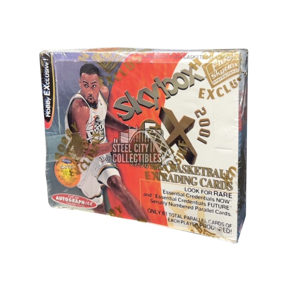 1997-98 Fleer Skybox eX 2001 Basketball Hobby Box **PLEASE READ