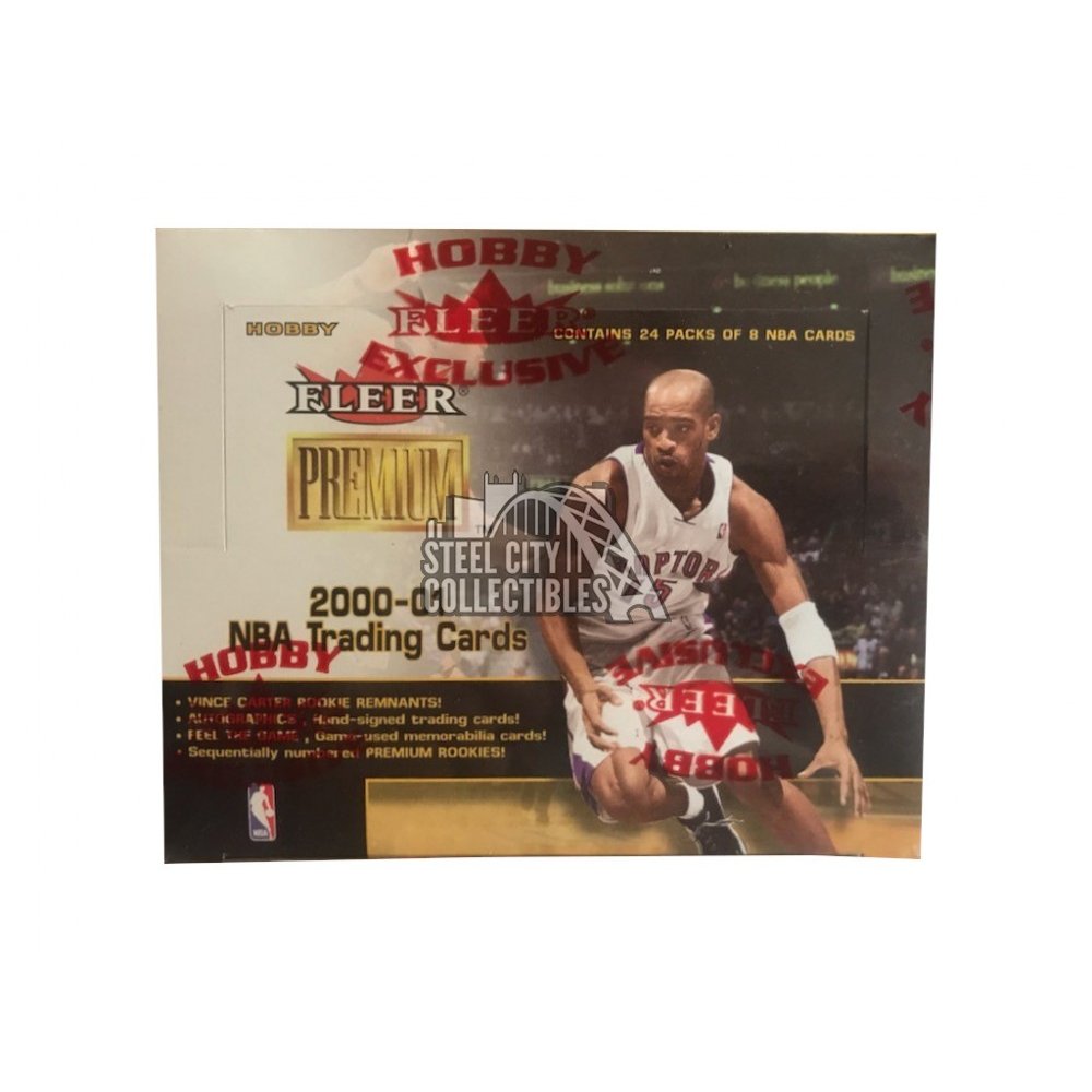 2000-01 Fleer Skybox Premium Basketball Hobby Box | Steel City
