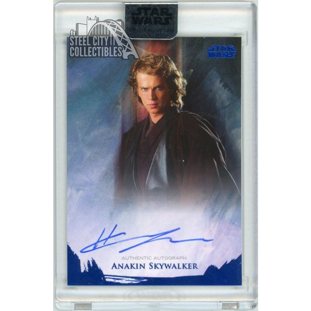 Hayden Christensen Anakin 2018 Topps Star Wars Stellar Signatures