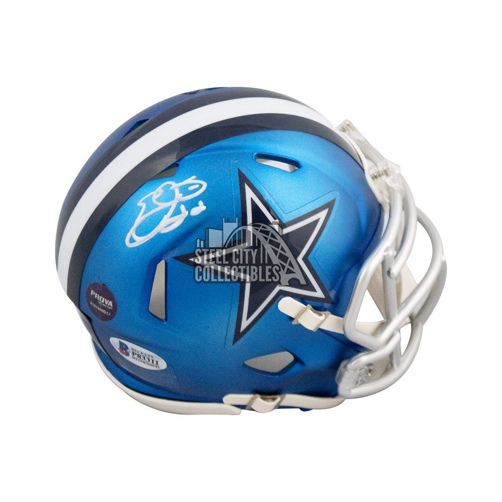 Emmitt Smith Autographed Dallas Cowboys Eclipse Authentic Full-Size  Football Helmet - BAS COA
