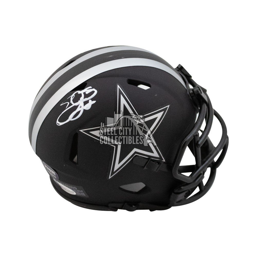 Emmitt Smith Autographed Dallas Cowboys Mini Helmet-Beckett