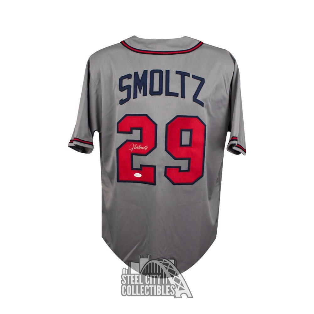 john smoltz autographed jersey