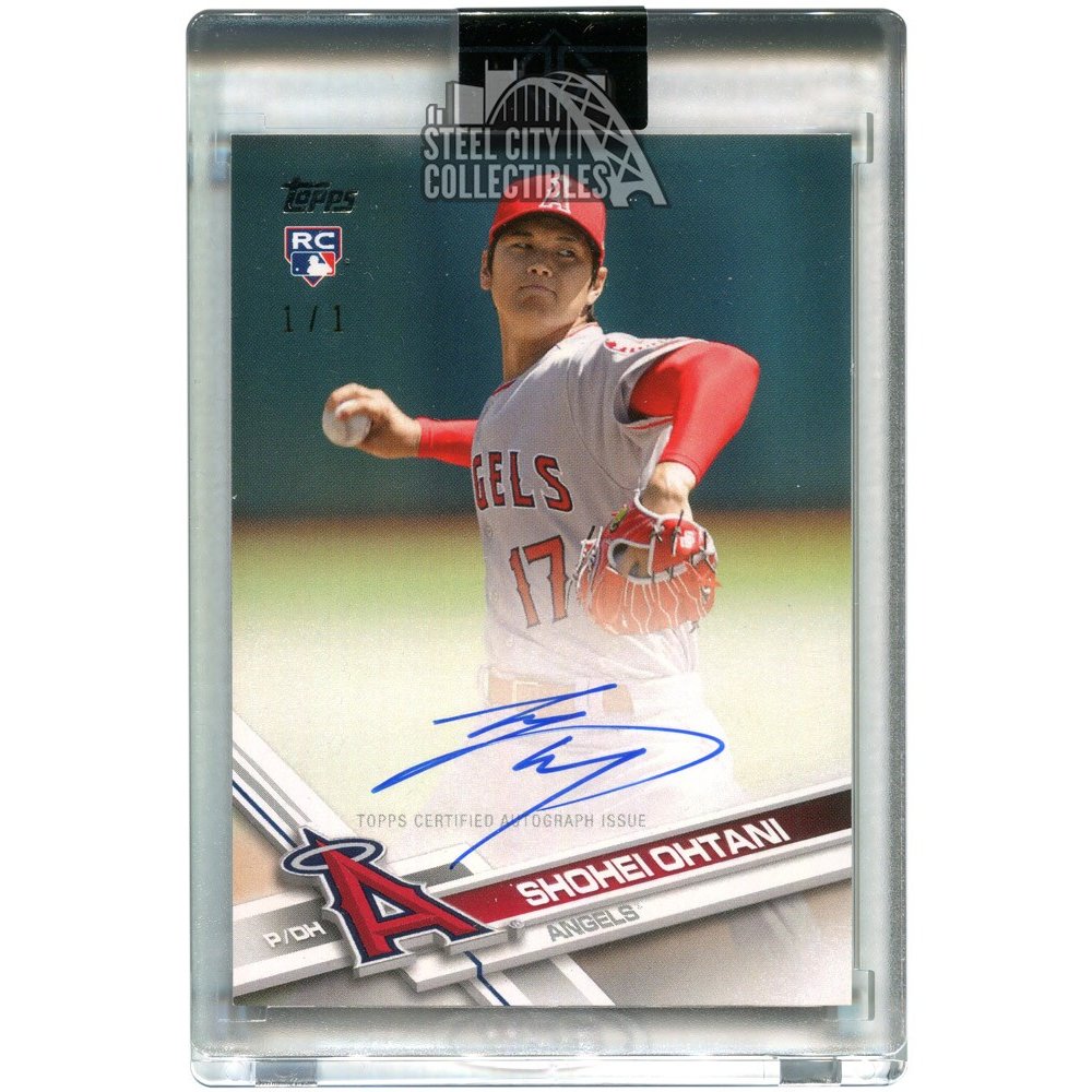 Shohei Ohtani 2018 Transcendent Japan Through the Years Autograph RC 1/1  SO-2017