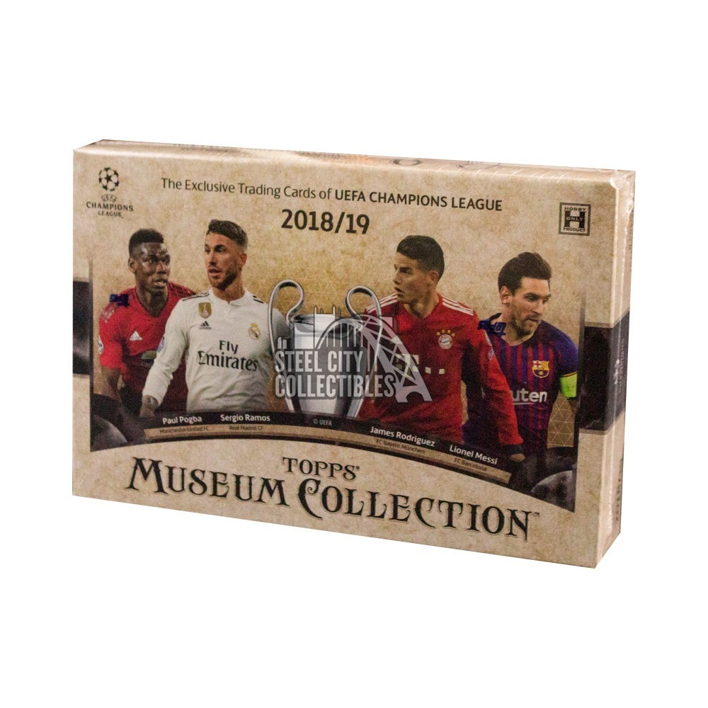 2019 Topps UEFA Champions League Museum Collection Soccer Hobby Box