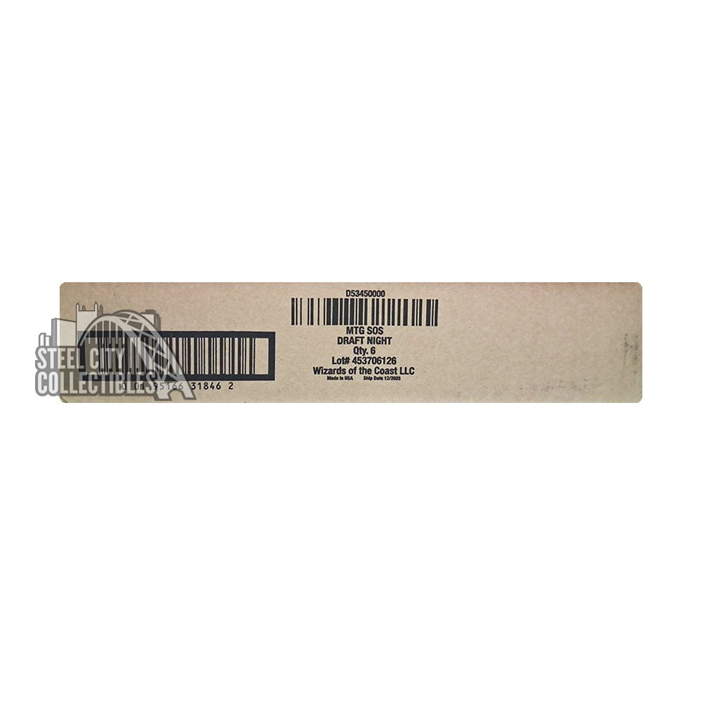 Magic the Gathering Secrets of Strixhaven Draft Night 6-Box Case ...