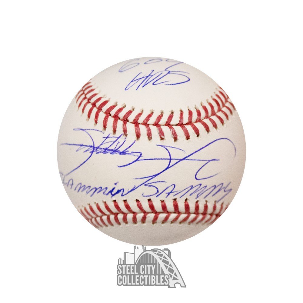 Sammy Sosa Slammin Sammy 609 HRs Autographed Official MLB Baseball