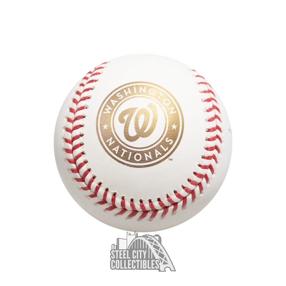 Juan Soto Autographed Washington Nationals White Majestic Baseball Jersey -  BAS COA