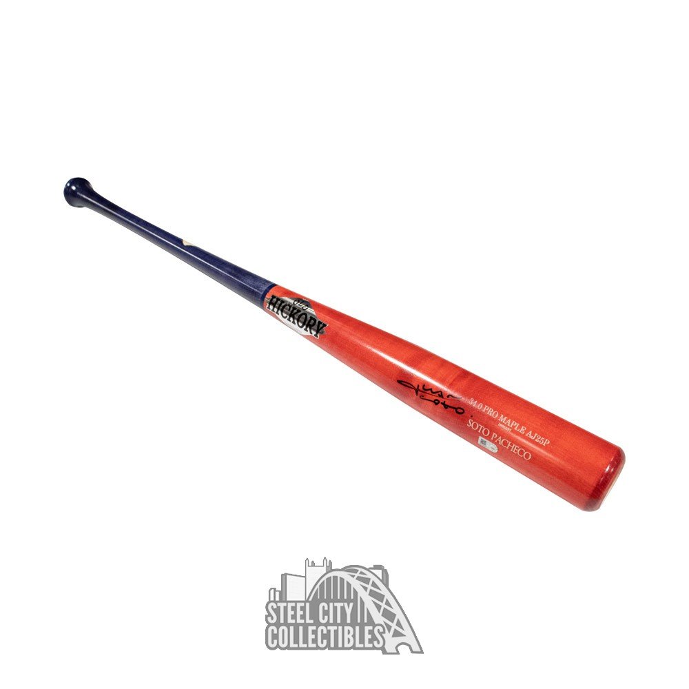 juan soto autographed bat