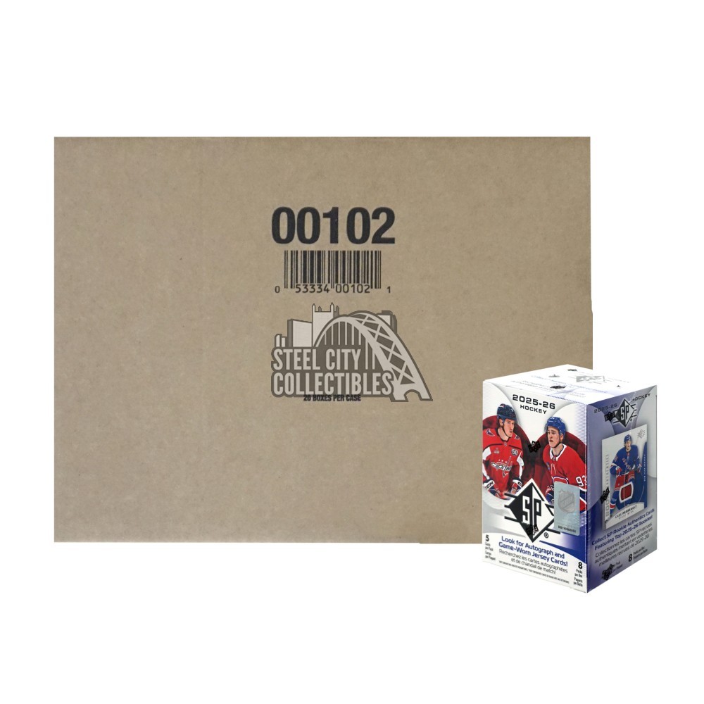 2025-26 Upper Deck SP Hockey Blaster 20-Box Case | Steel City