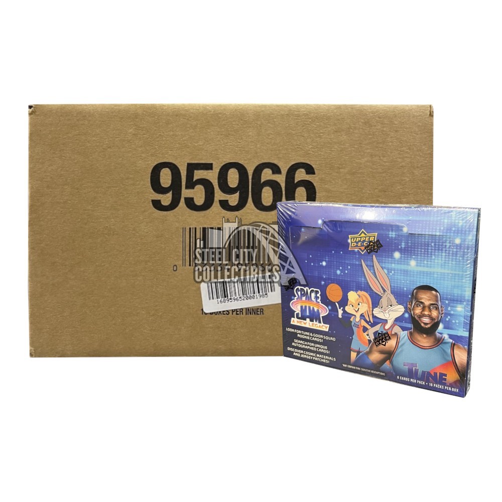 2021 Upper Deck Space Jam 2 A New Legacy Basketball Hobby 10Box Case