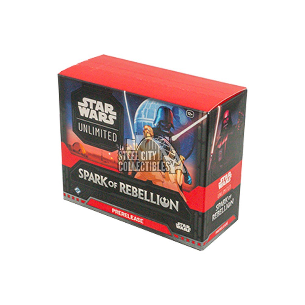 Star Wars Unlimited Spark of Rebellion PreRelease Kit Steel City Collectibles