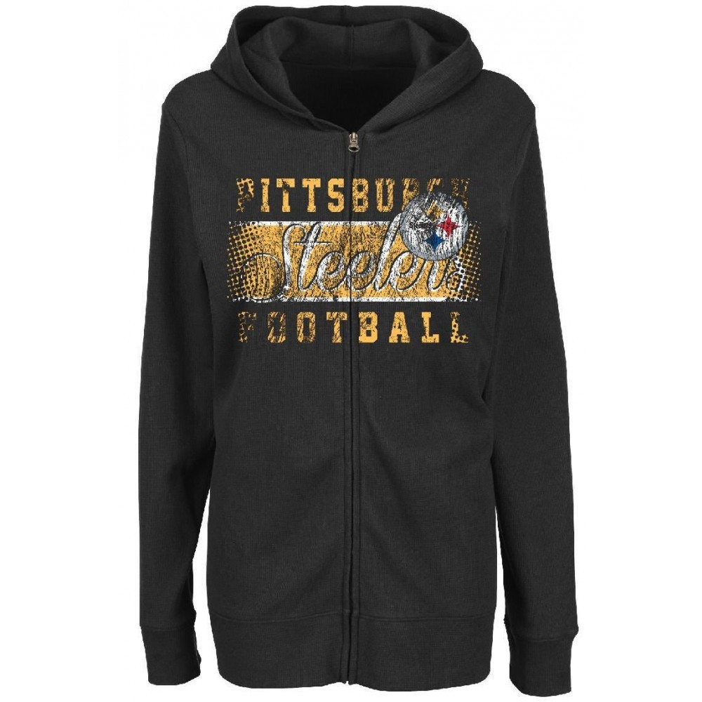 pittsburgh steelers zip up sweatshirt