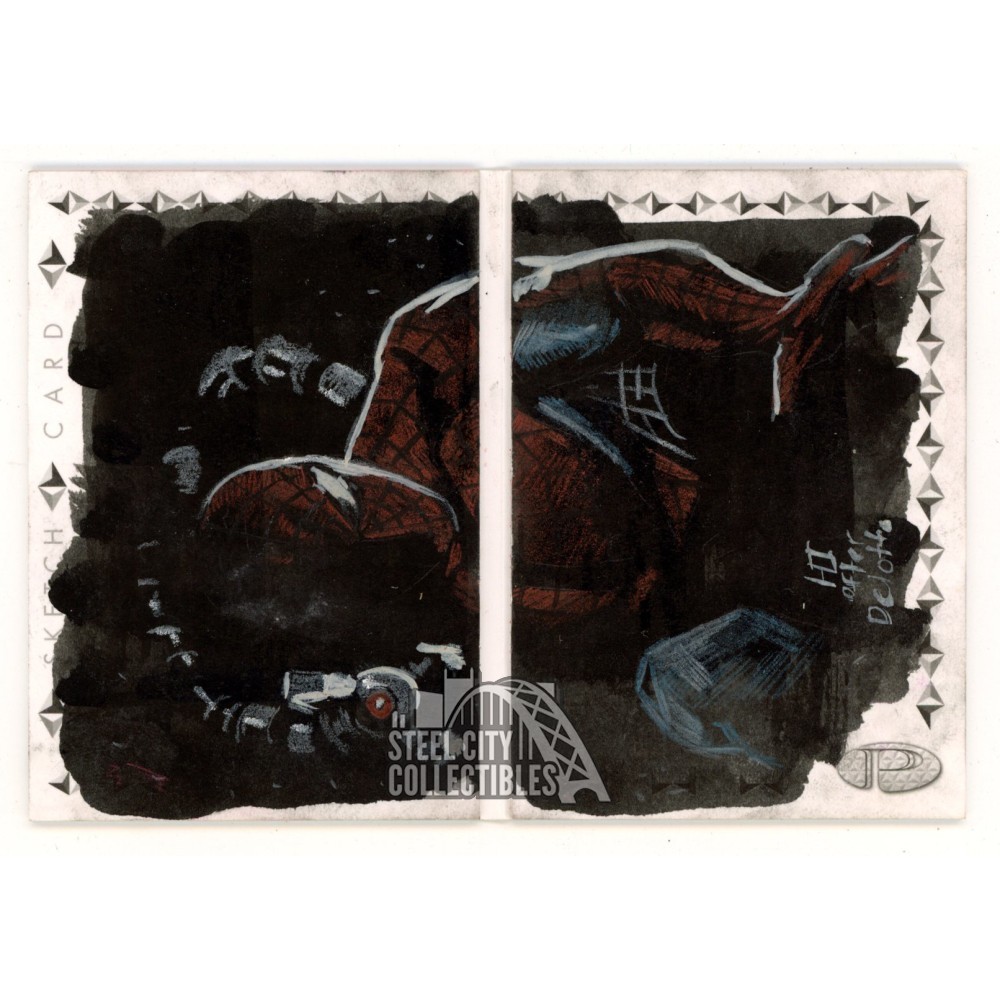 全日本送料無料 2019 Spiderman Upper Card Booklet Sketch Premier Marvel Deck その他