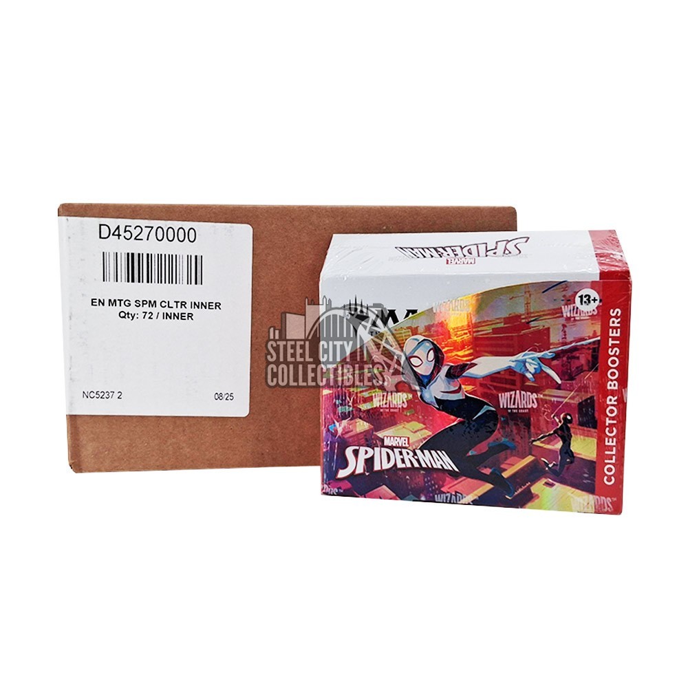 Magic the Gathering Spiderman Collector Booster 6-Box Case