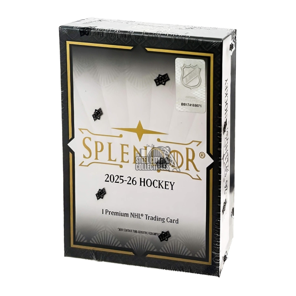 2025-26 Upper Deck Splendor Hockey Hobby Box | Steel City Collectibles
