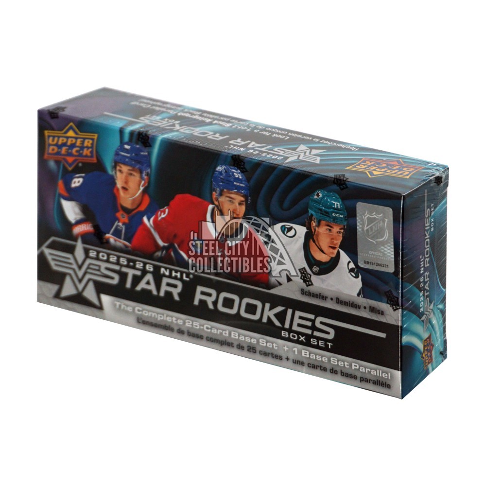 2025-26 Upper Deck Hockey Star Rookies Box Set | Steel City