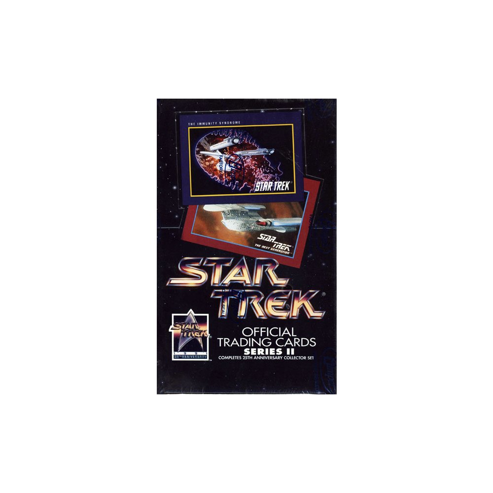1991 Star Trek 25th Anniversary Series 2 Trading Cards Box | Steel