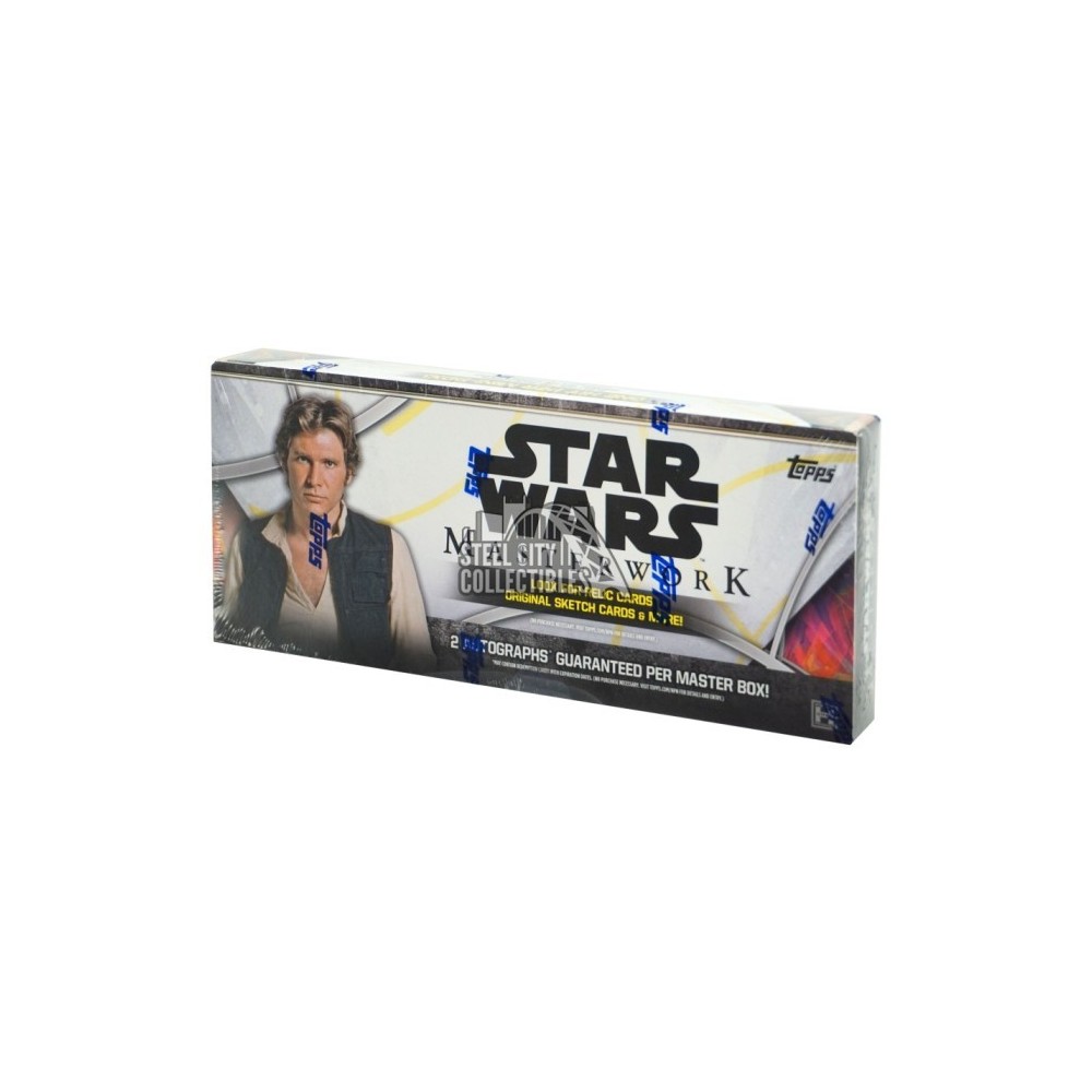 Star Wars Topps 2021 Masterwork Trading Card HOBBY Box [4