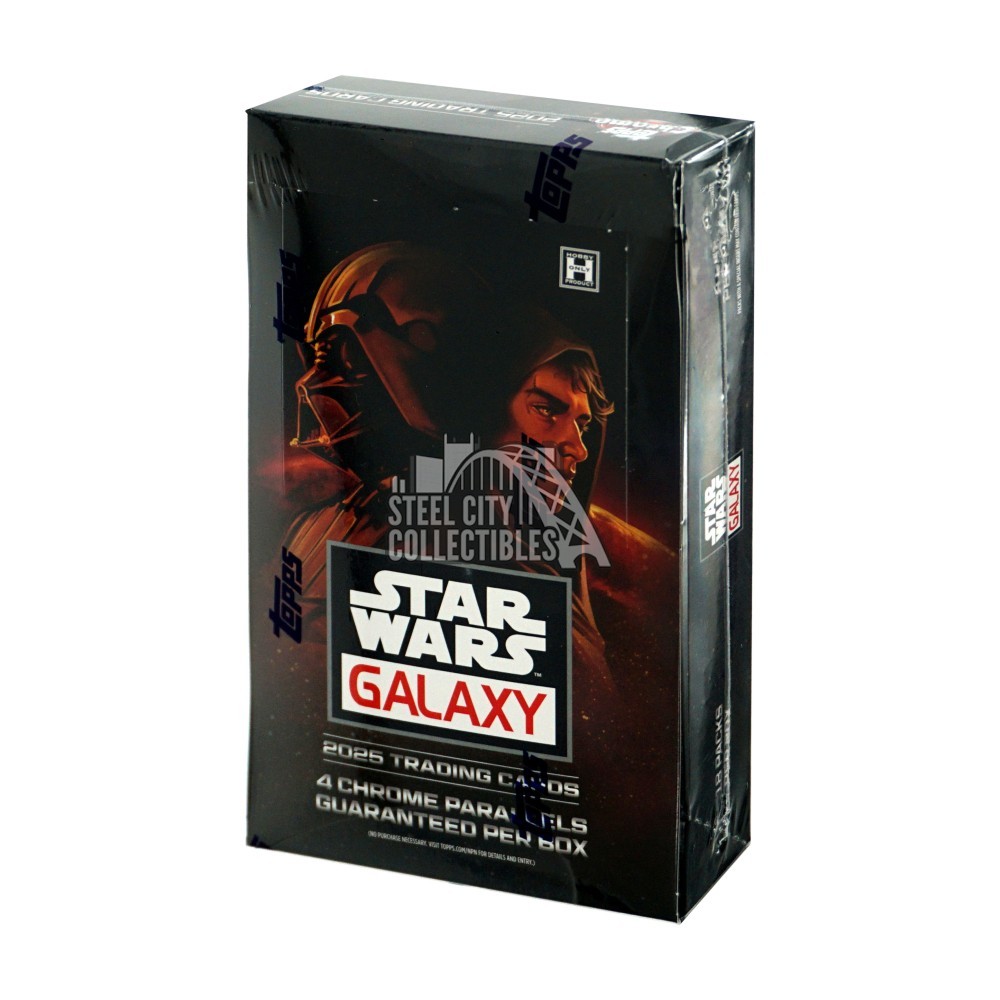 2025 Topps Star Wars Chrome Galaxy Hobby Box | Steel City Collectibles