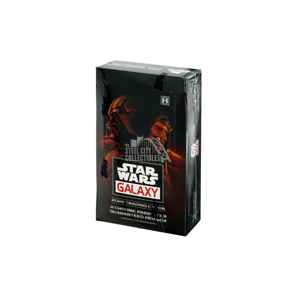 2025 Topps Star Wars Chrome Galaxy Hobby Box -- Random 3-Pack
