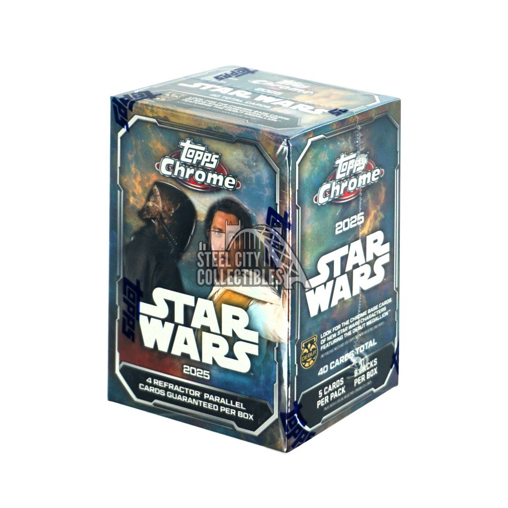 2025 Topps Star Wars Chrome Blaster Box | Steel City Collectibles