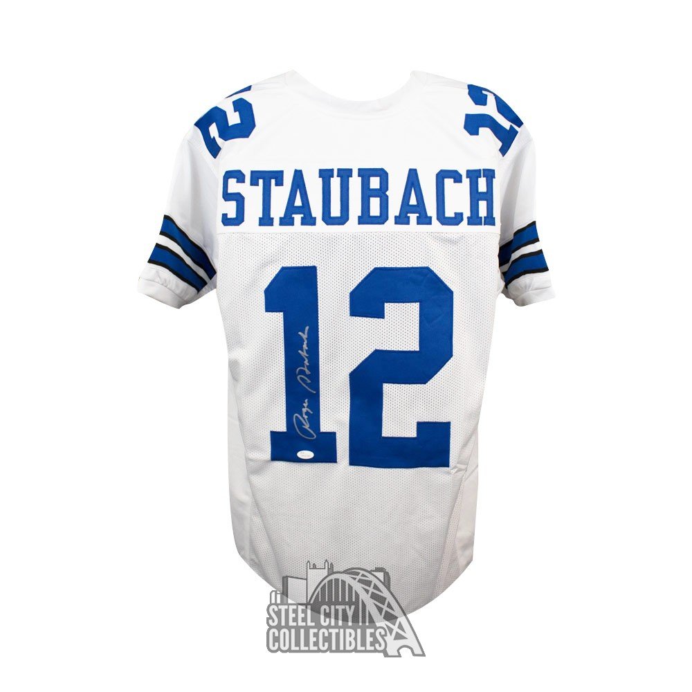 roger staubach signed jersey