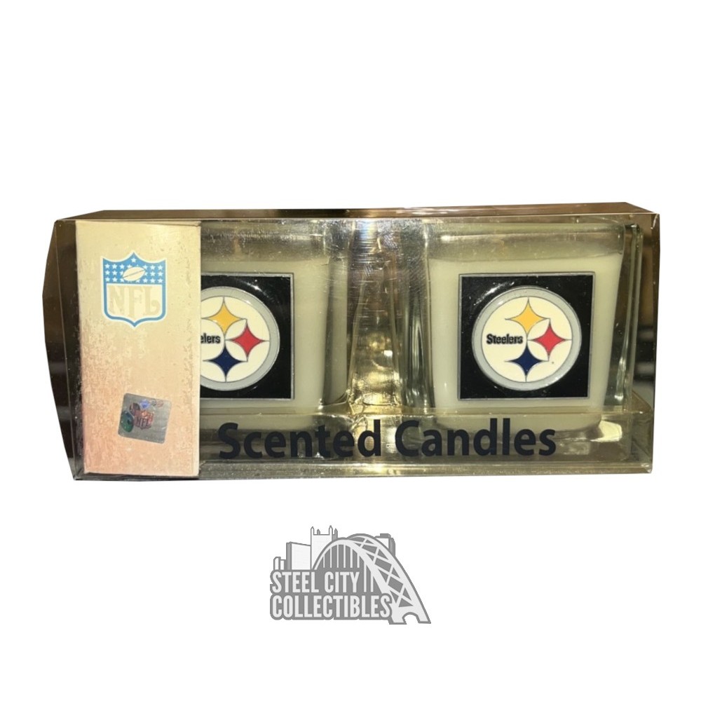 Pittsburgh Steelers 2 Pack Scented Candles | Steel City Collectibles