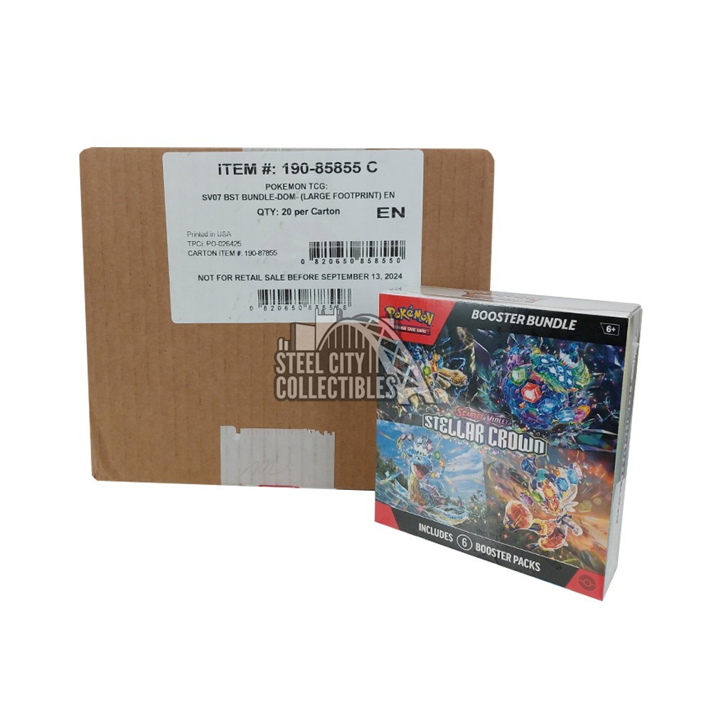 Pokemon Scarlet & Violet Stellar Crown Booster 20-Bundle
