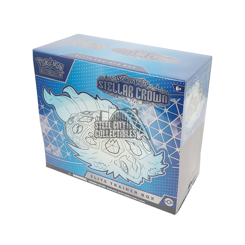 Pokemon Scarlet & Violet Stellar Crown Elite Trainer 10-Box Case