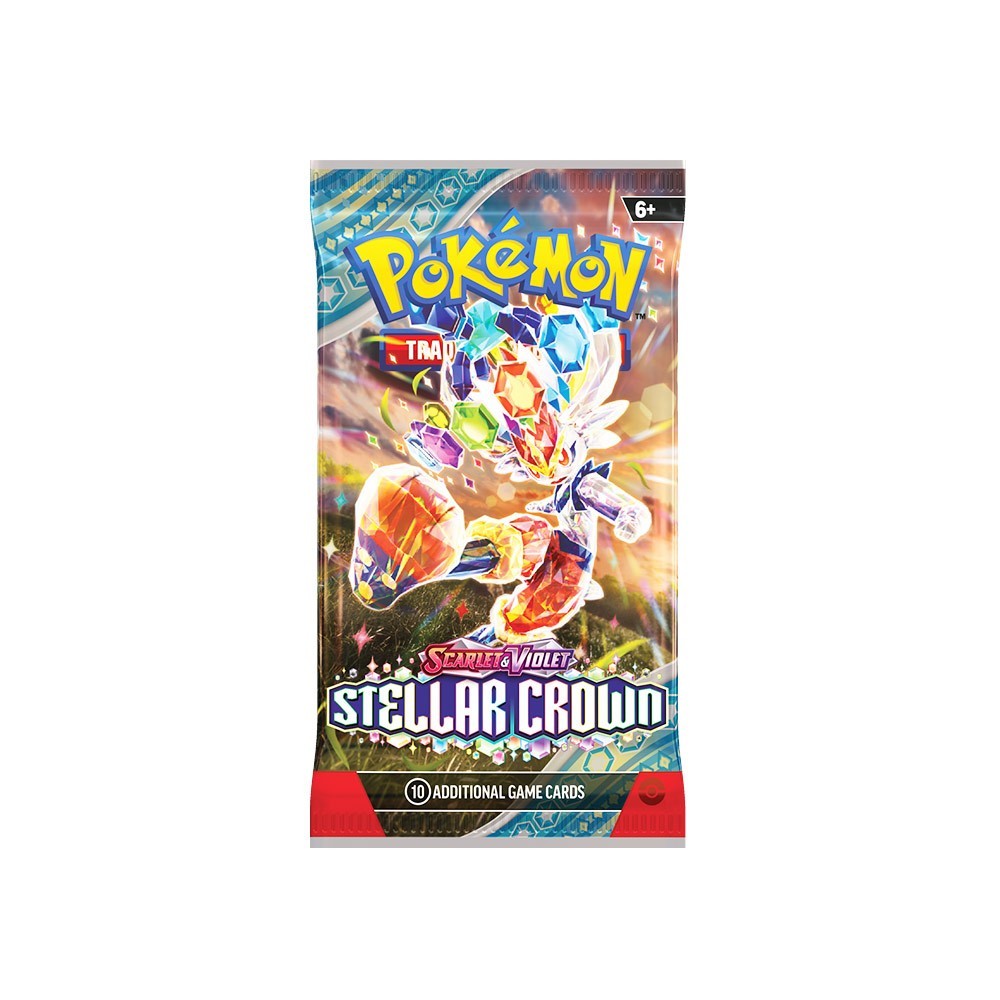 Pokemon Scarlet & Violet Stellar Crown Booster Pack | Steel