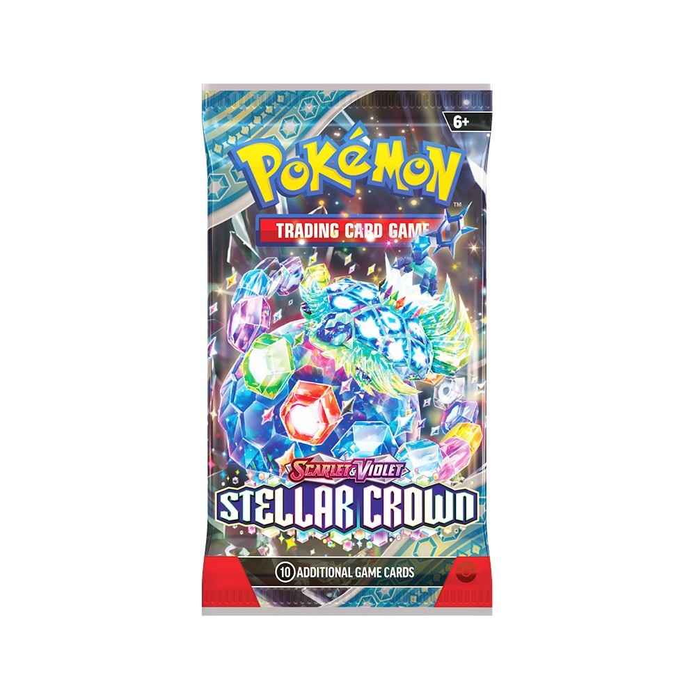 Pokemon TCG Scarlet & Violet Stellar Crown Booster Box – Factory Sealed – 2024 English Edition