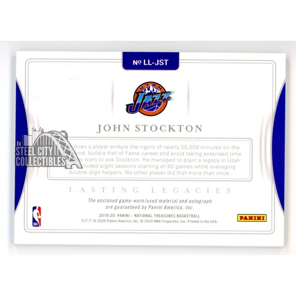 ストックトン John Stockton 8枚,25枚限定 サインカード 2枚 ストックトン John Stockton 8枚,25枚限定 サインカード 2枚