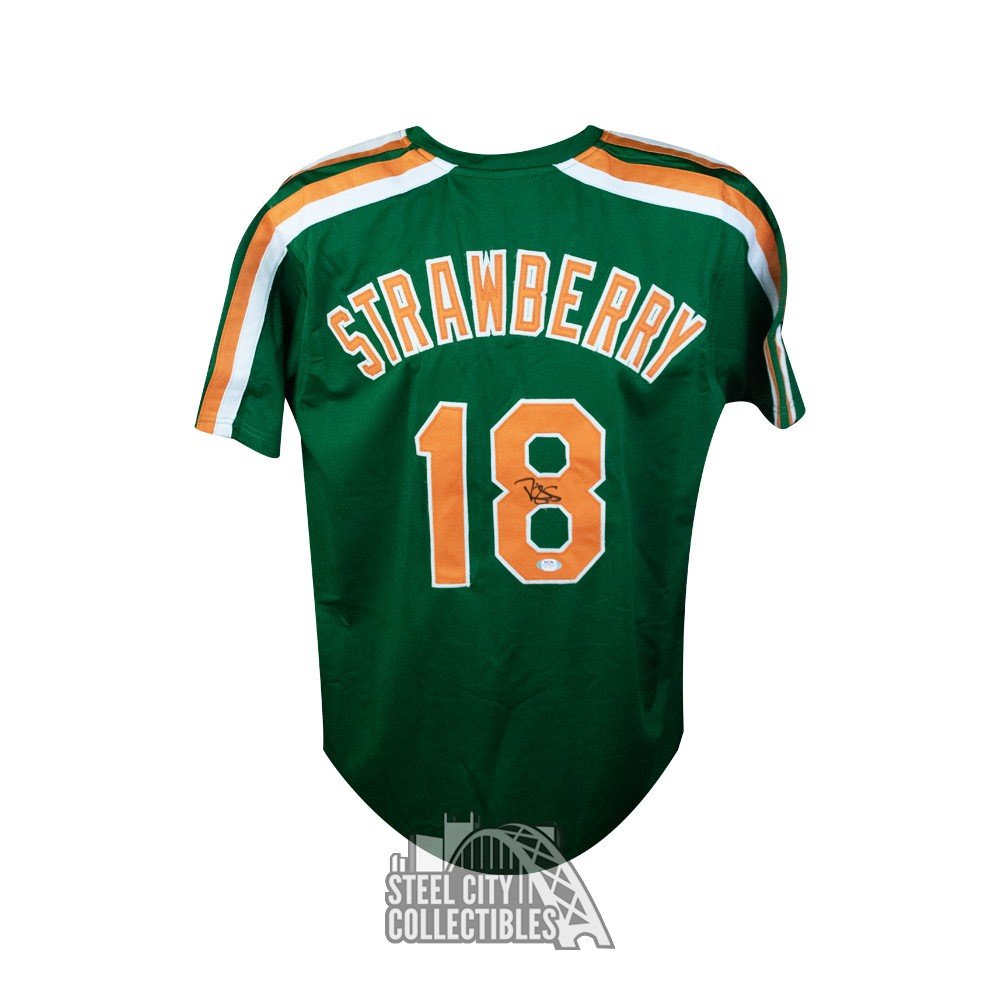 darryl strawberry autographed jersey