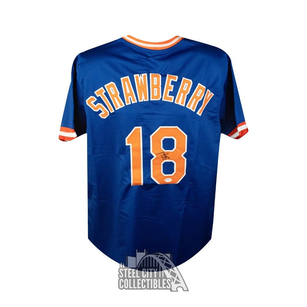 darryl strawberry signed jersey