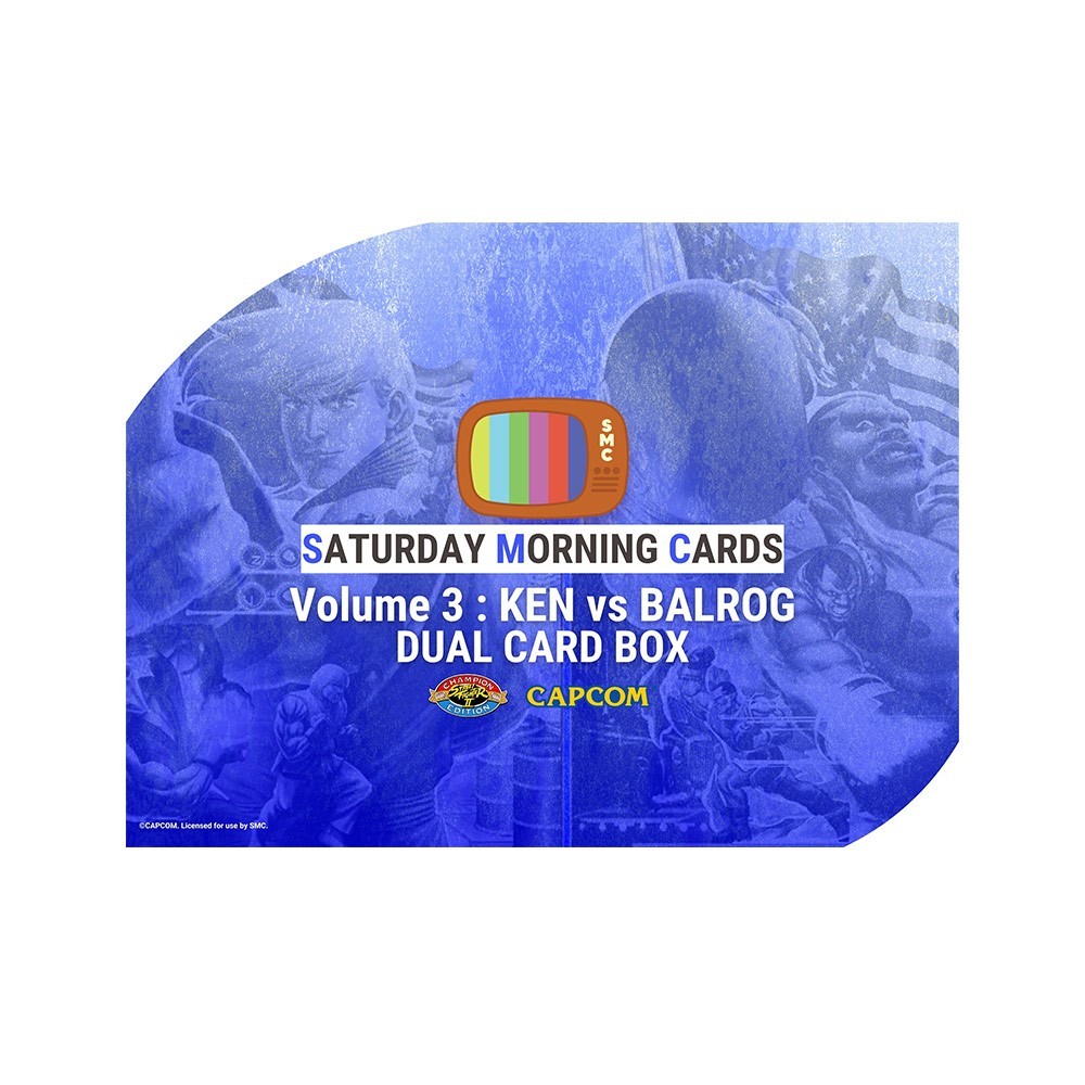 Saturday Morning Cards Street Fighter 2 Volume 3 Ken vs Balrog