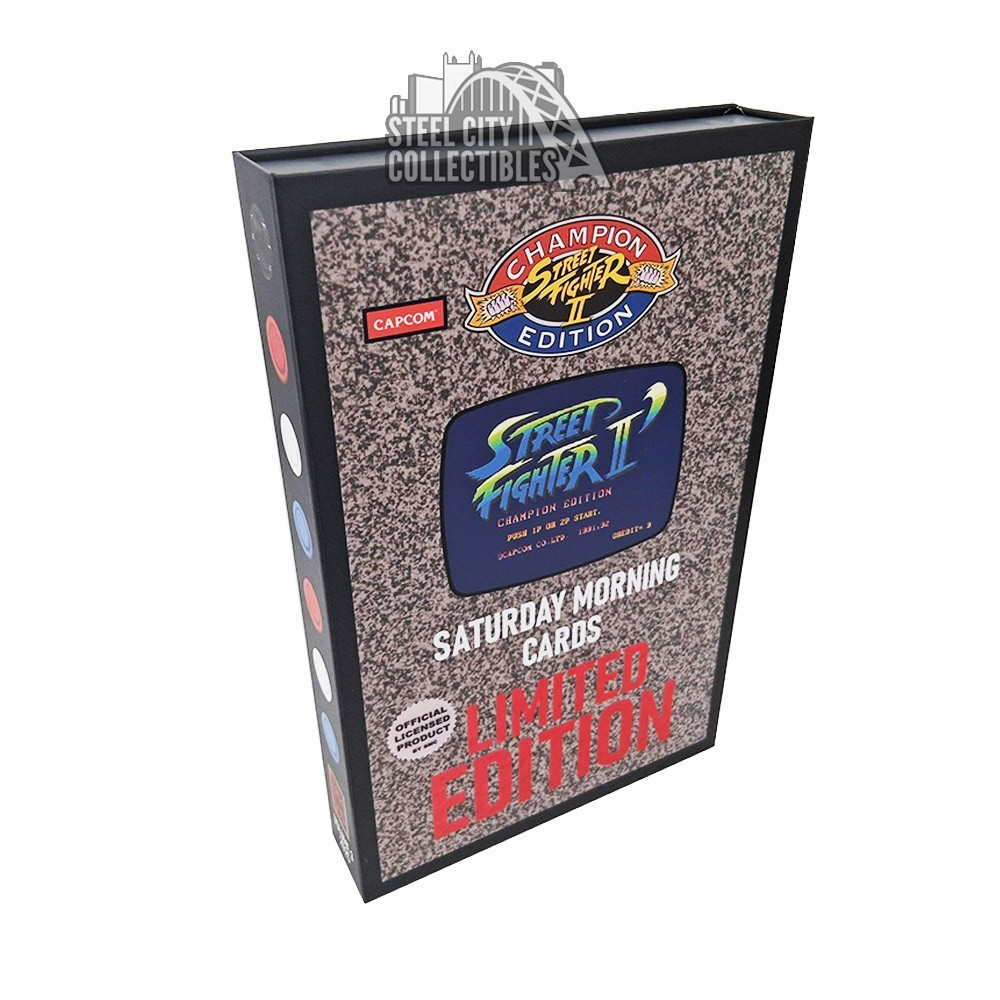 Saturday Morning Cards Street Fighter 2 Volume 3 Ken vs Balrog