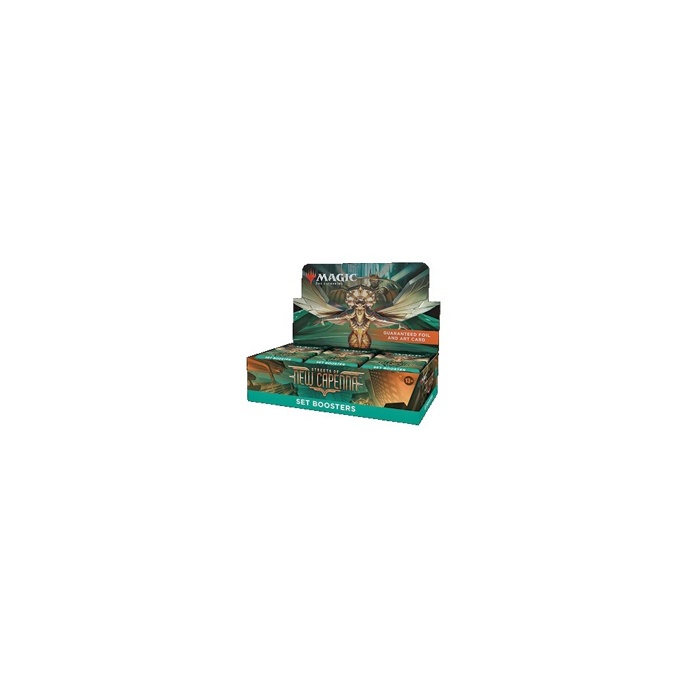 Magic The Gathering Streets of New Capenna Set Booster 6-Box Case Magic The Gathering Streets of New Capenna Set Booster 6-Box Case