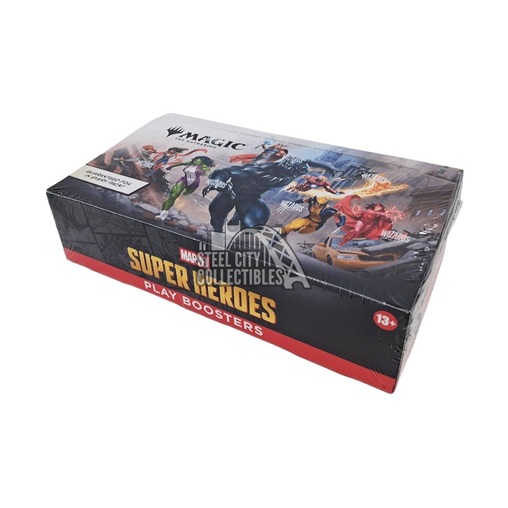 Magic the Gathering Marvel Super Heroes Play Booster 6-Box Case