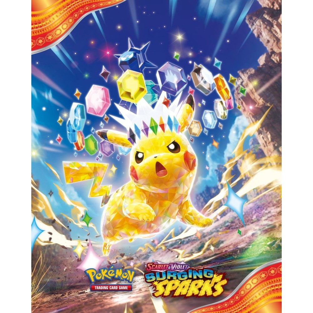 pokemon scarlet and violet surging sparks trading card game Pokmon TCG & 36 Pack Booster Box SEALED NEW Archaludon ex and Latias ex join the fray Unleash the power of the