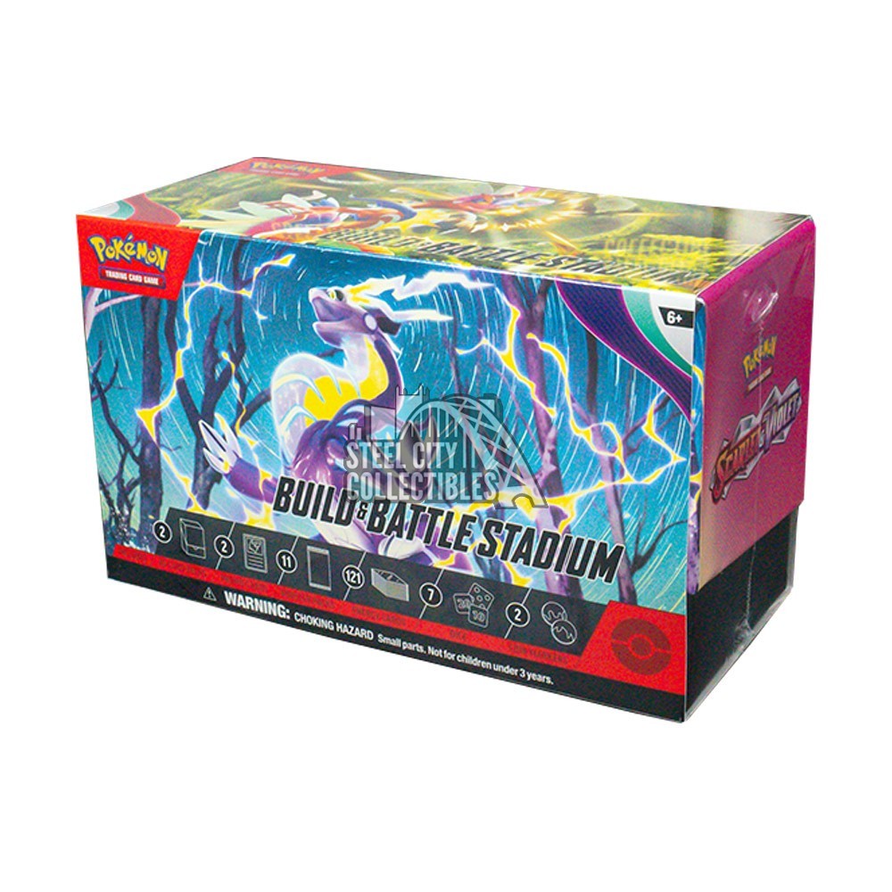Pokemon Scarlet & Violet Battle Stadium Box Steel City Collectibles