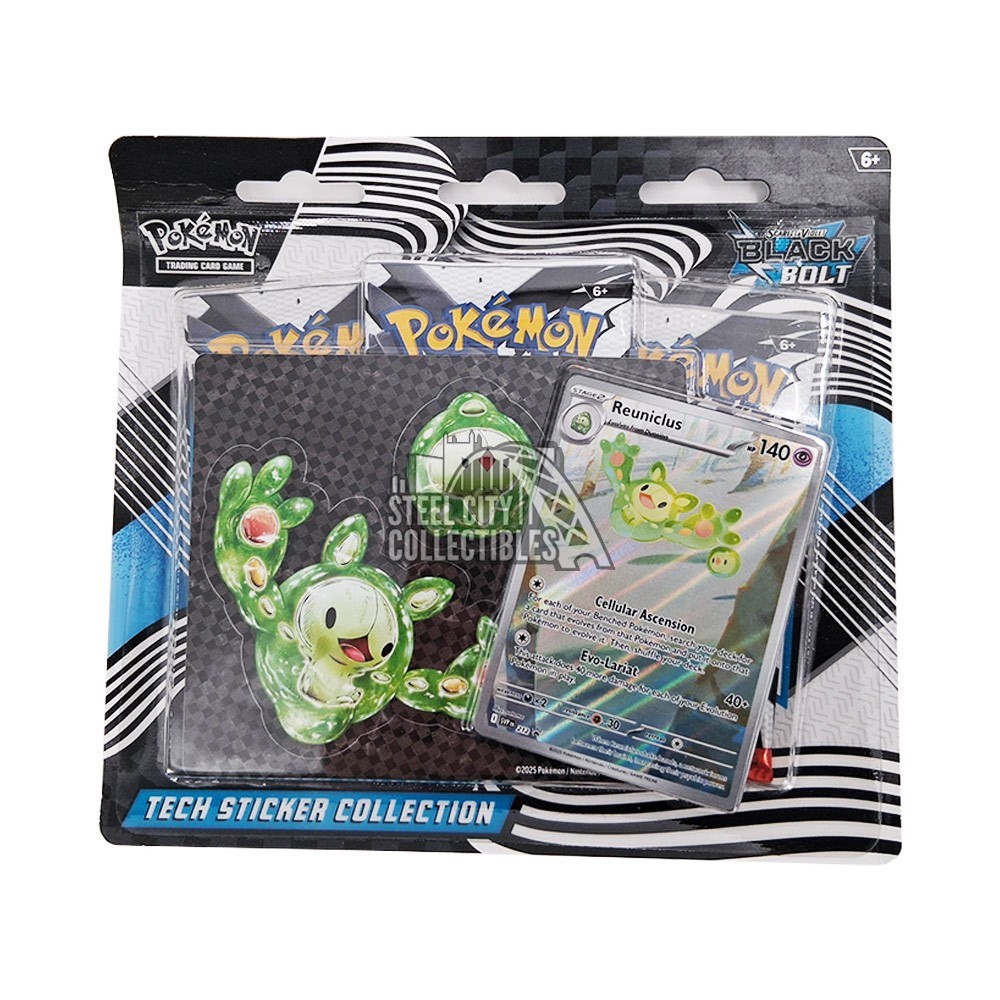 Pokemon Scarlet & Violet SV10.5 Black Bolt Tech Sticker 3