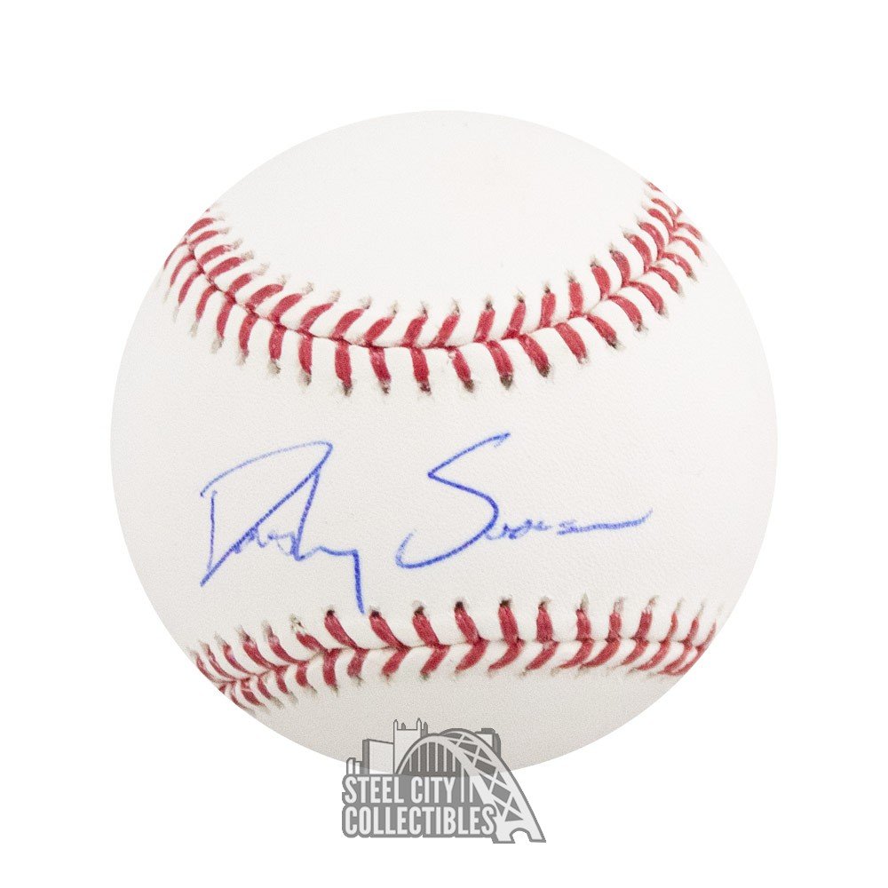 dansby swanson autographed baseball